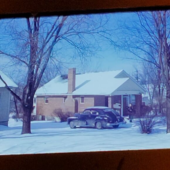 Family Houses Cars Kids Kodachrome Color Lot Of 11 Orig 1951/52 35mm slides Vtg - Picture 4 of 16